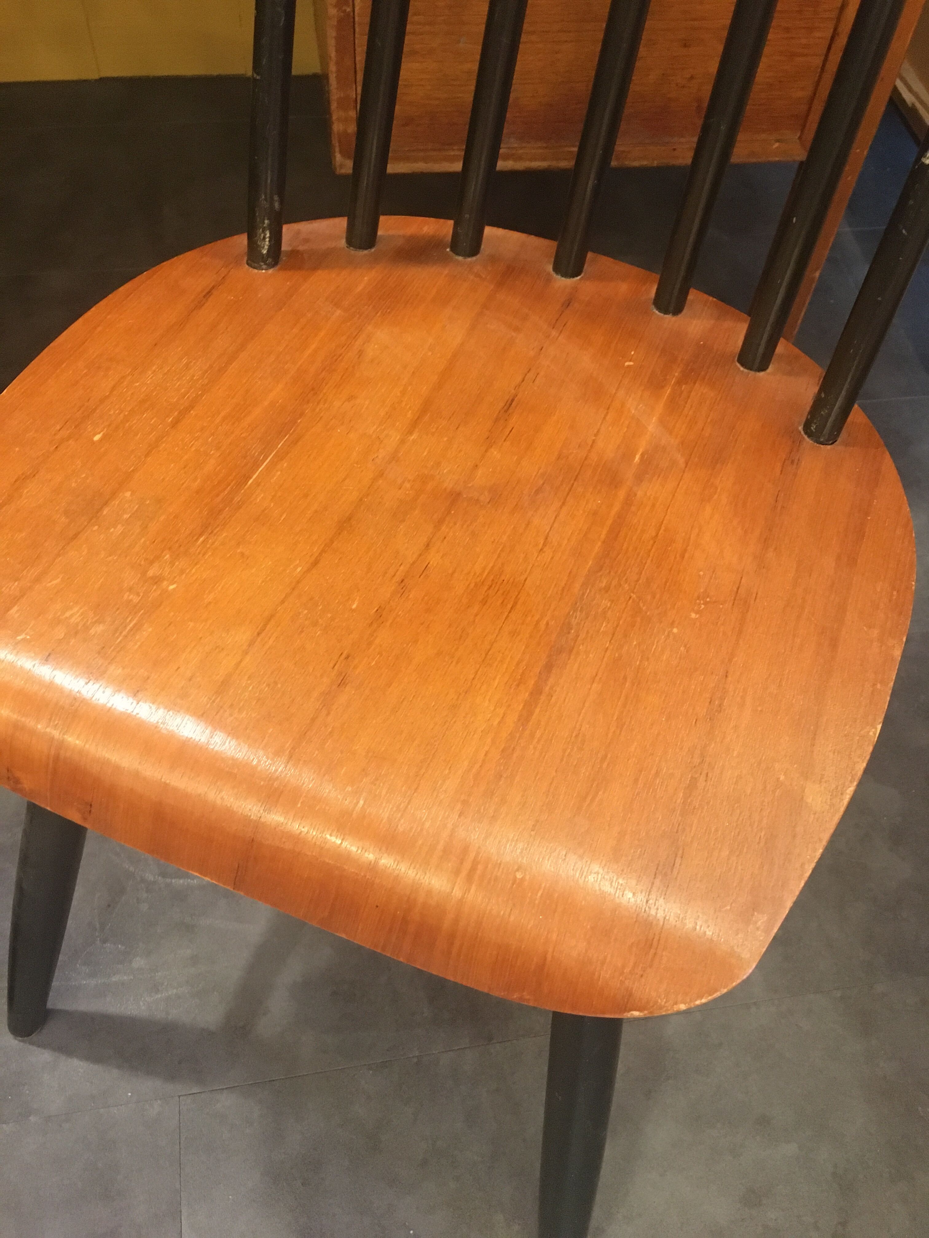 Paire de chaises Fanett d'Ilmari tapiovaara circa 1950