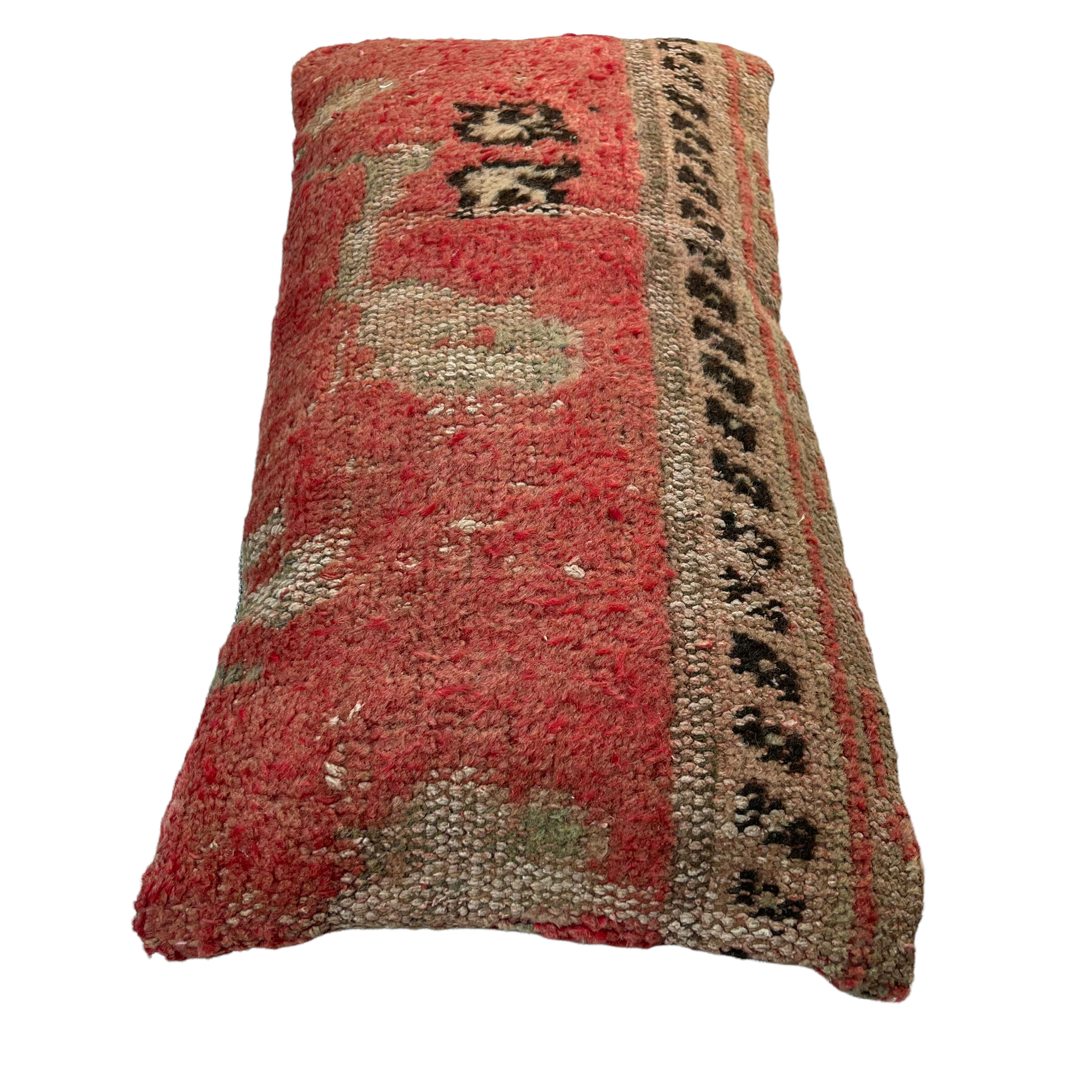 Vintage turkish handmade cushion cover, 30 x 60 cm