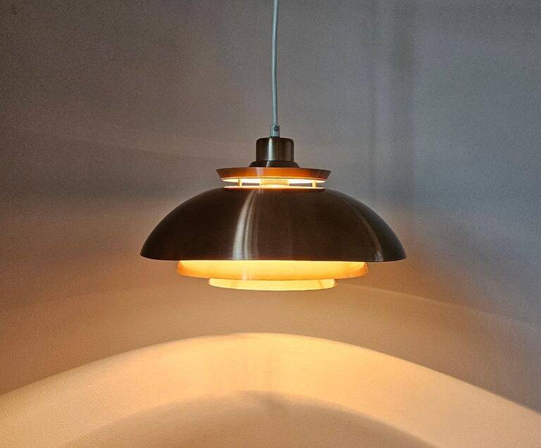 Midcentury Rare Pendant in style of Louis Poulsen, Denmark, 1970s
