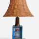 Aldo Londi for Bitossi Chamotte Ceramic Table Lamp, Italy, 1960s