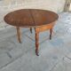 Demi-lune console table