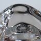 Duo de bougeoirs en cristal