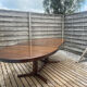 Extendable oval table Baumann, for up to 12 place settings.