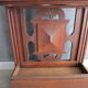 Antique oak umbrella stand