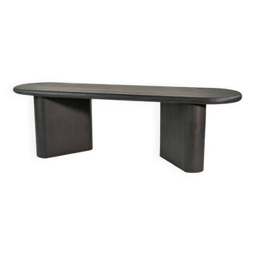 Banc en bois et mortex