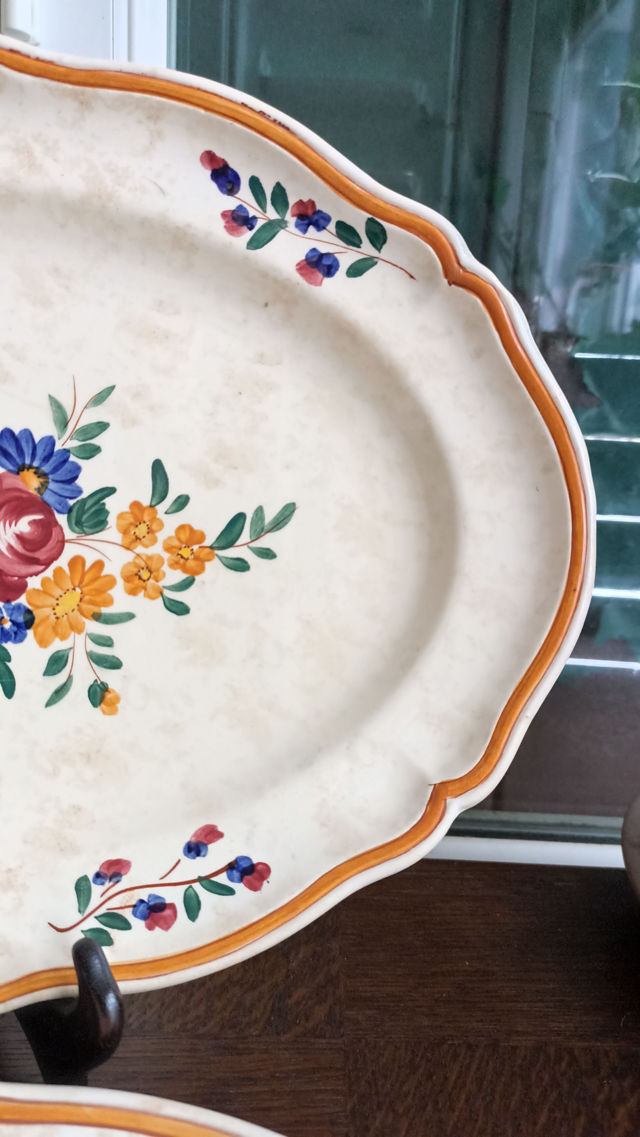 2 oval serving dishes by Longchamp - Mistral service