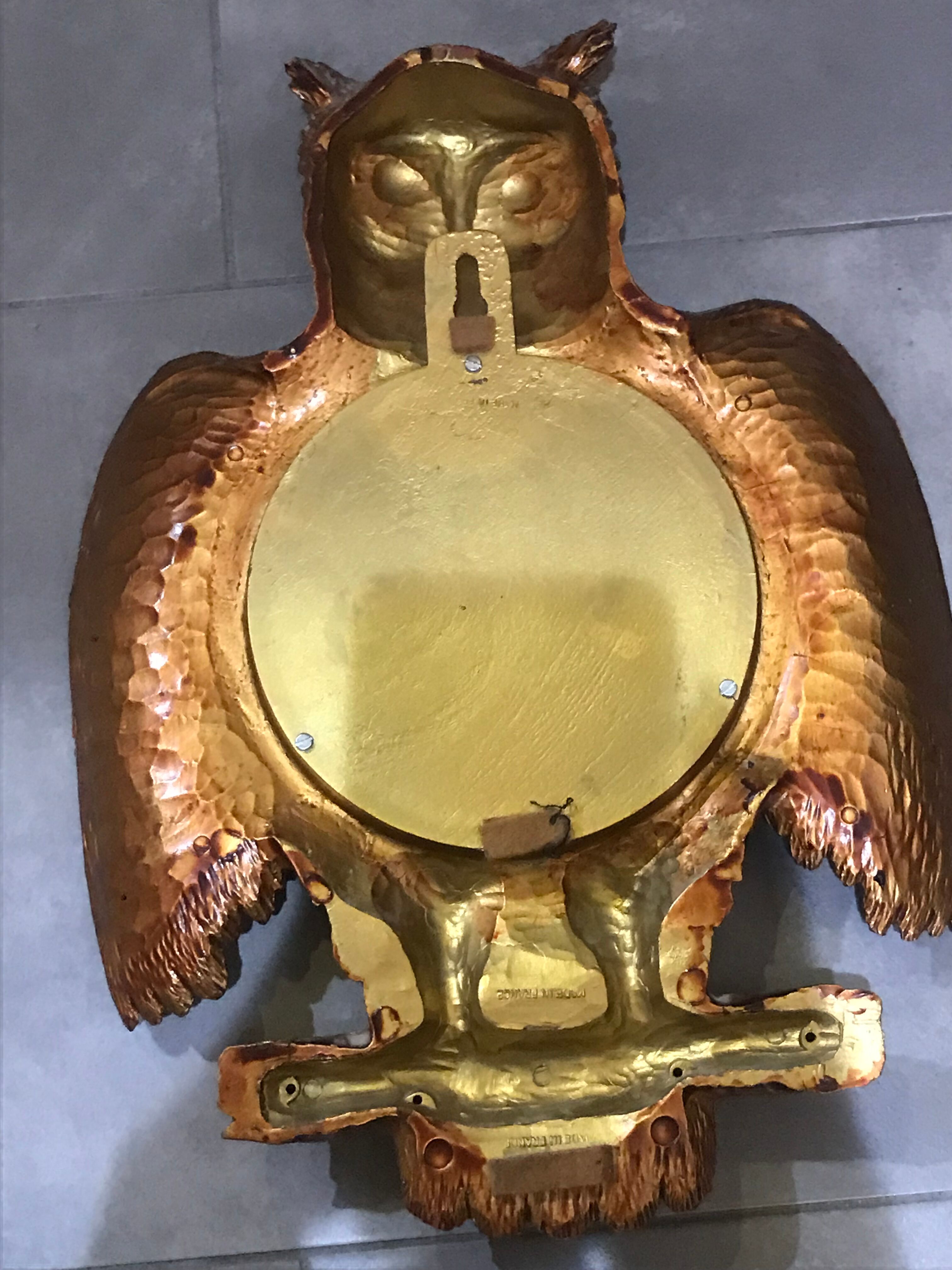 Miroir hibou œil de sorcière