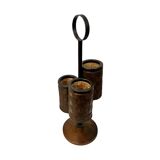 Modernist wine rack, flower stand, bottle rack, Denmark 1970s.