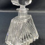 Bohemian cut crystal perfume bottle