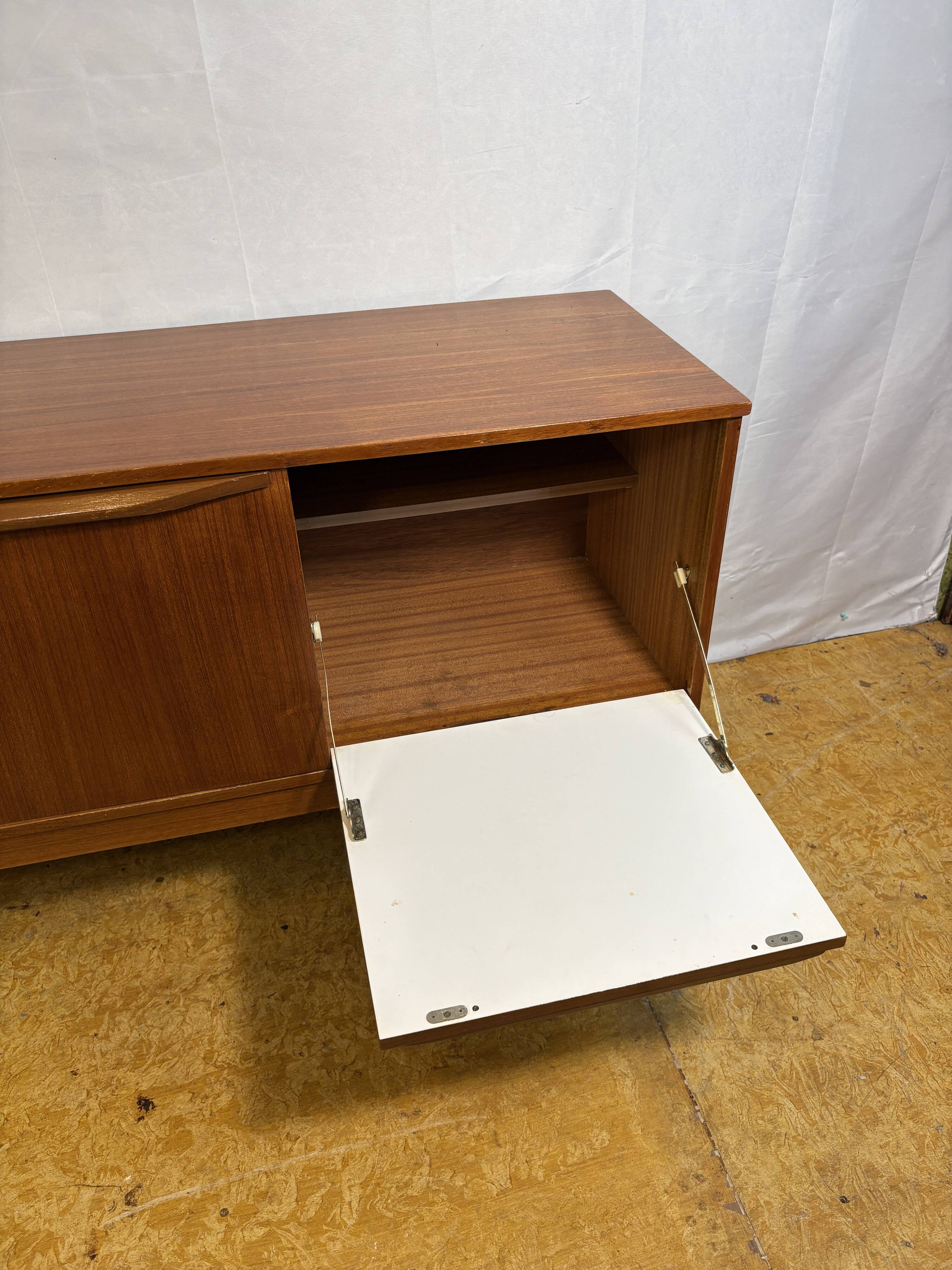 Stonehill Mid Century RetroTeak Sideboard British Design Icon ScandinavianD