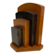 2 Serre-livres en bois design minimaliste