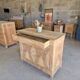 Commode Louis-Philippe en noyer – entièrement aérogommée