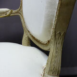 Paire de fauteuils Louis XVI