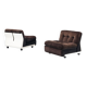2 Mario Bellini for C&B Italia Modular 'Amanta' Seating Elements in Brown