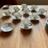Bernardaud Ithaca Coffee Cup and Saucer by Olivier Gagnère
