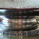 Silver metal fruit cup