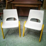 Pair of kindergarten chairs