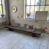 Workbench bench coffee table solid oak XXL