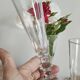 Ensemble de 6 flûtes « Caton » cristal fort – 19e siècle, Baccarat Saint Louis