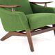 mid century teak Armchair 'Breda' | - fully restored + new upholstery
