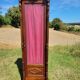 Glass cabinet with 1 door
