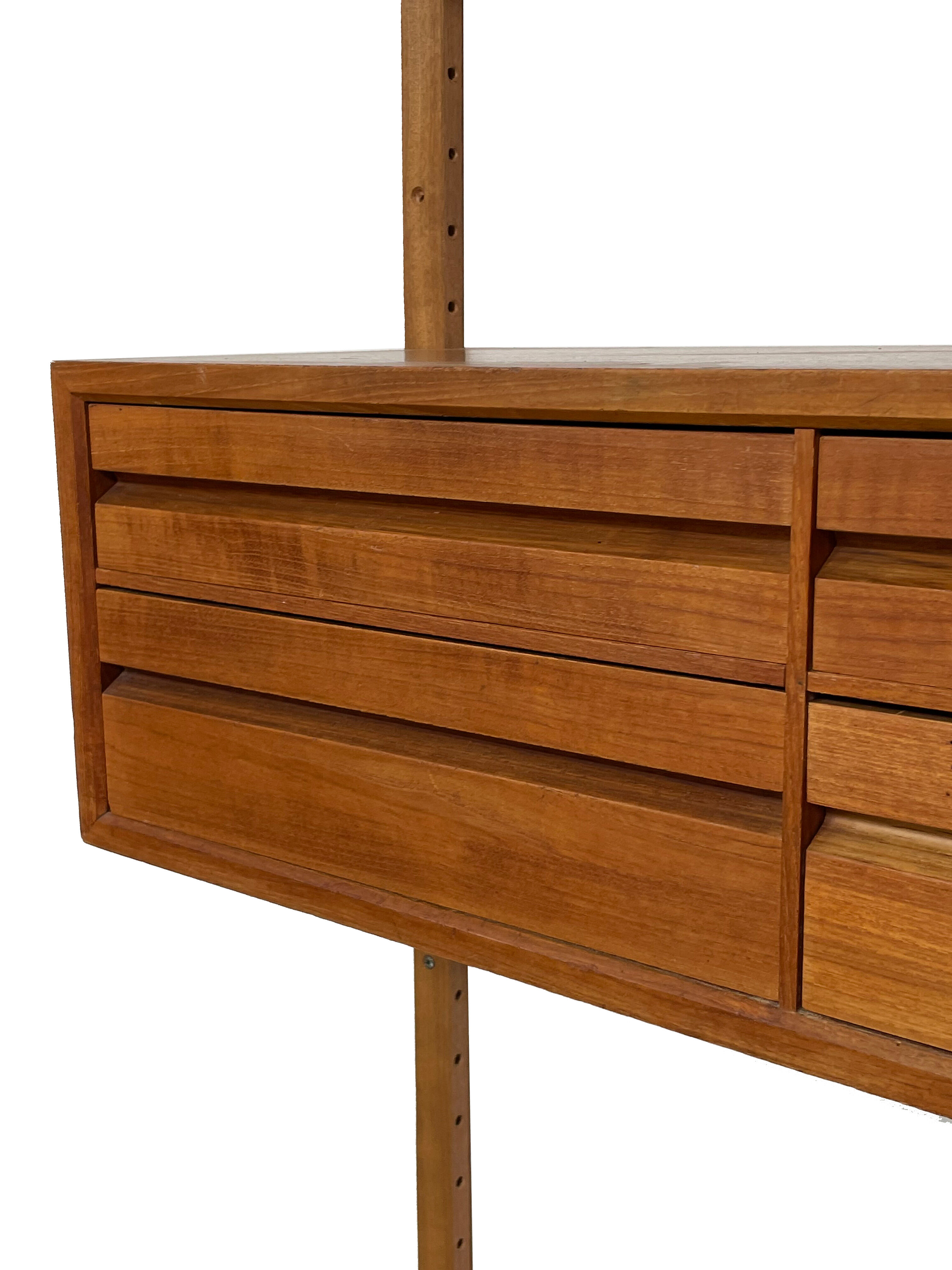 Vintage Poul Cadovius Royal System wall system wall unit