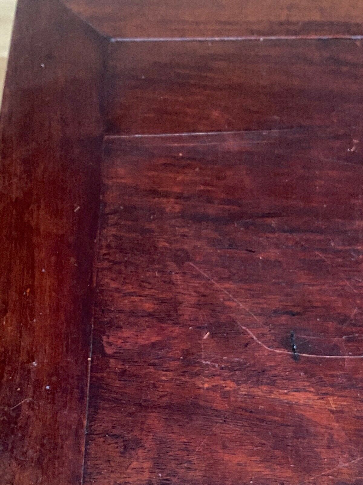 Tabouret table chine 1960 bois de fer belle patine