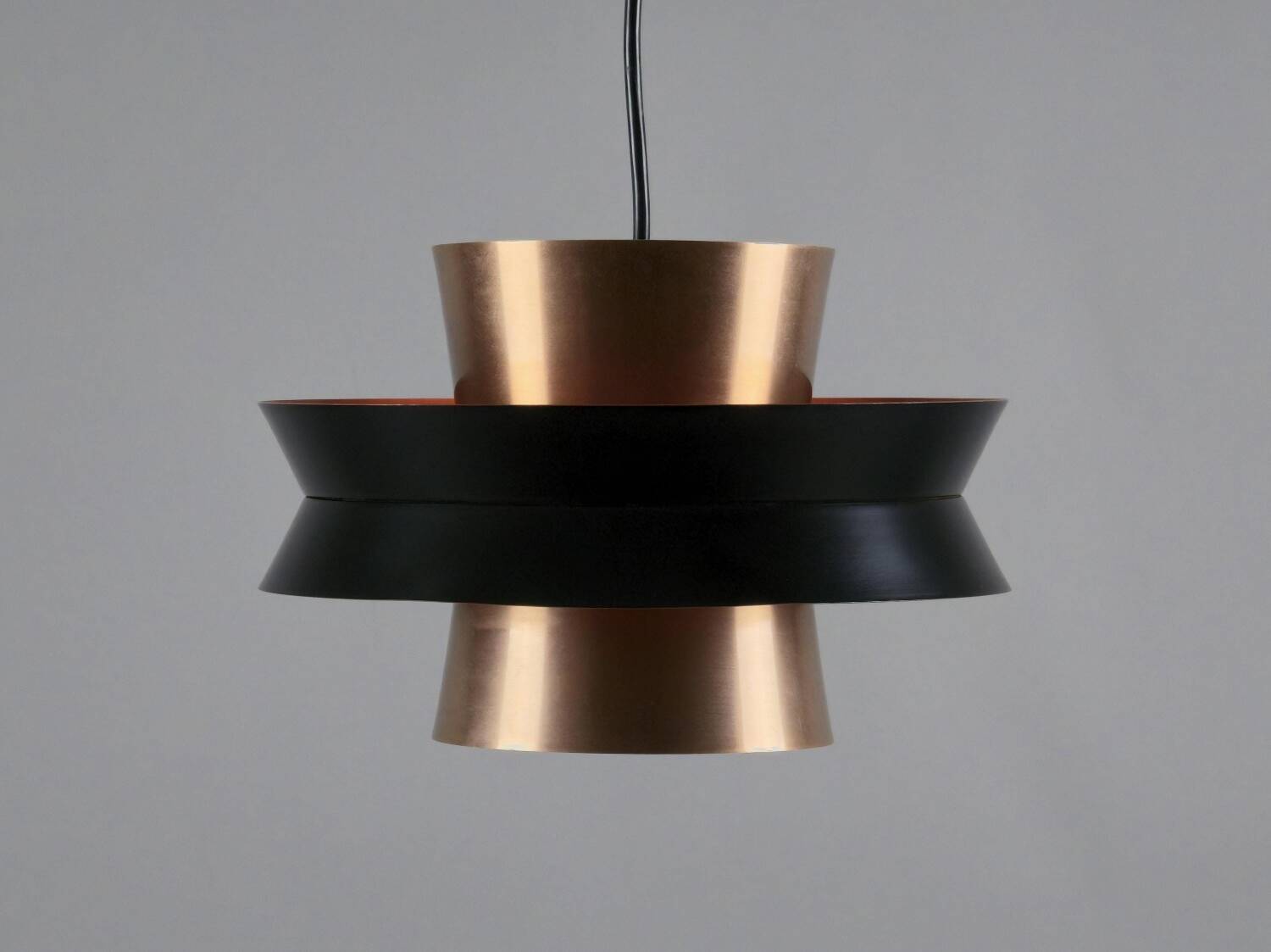 Vintage 1970s Granhaga Trava Pendant Lamp By Carl Thore.