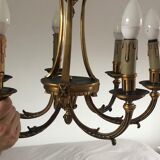 bronze chandelier