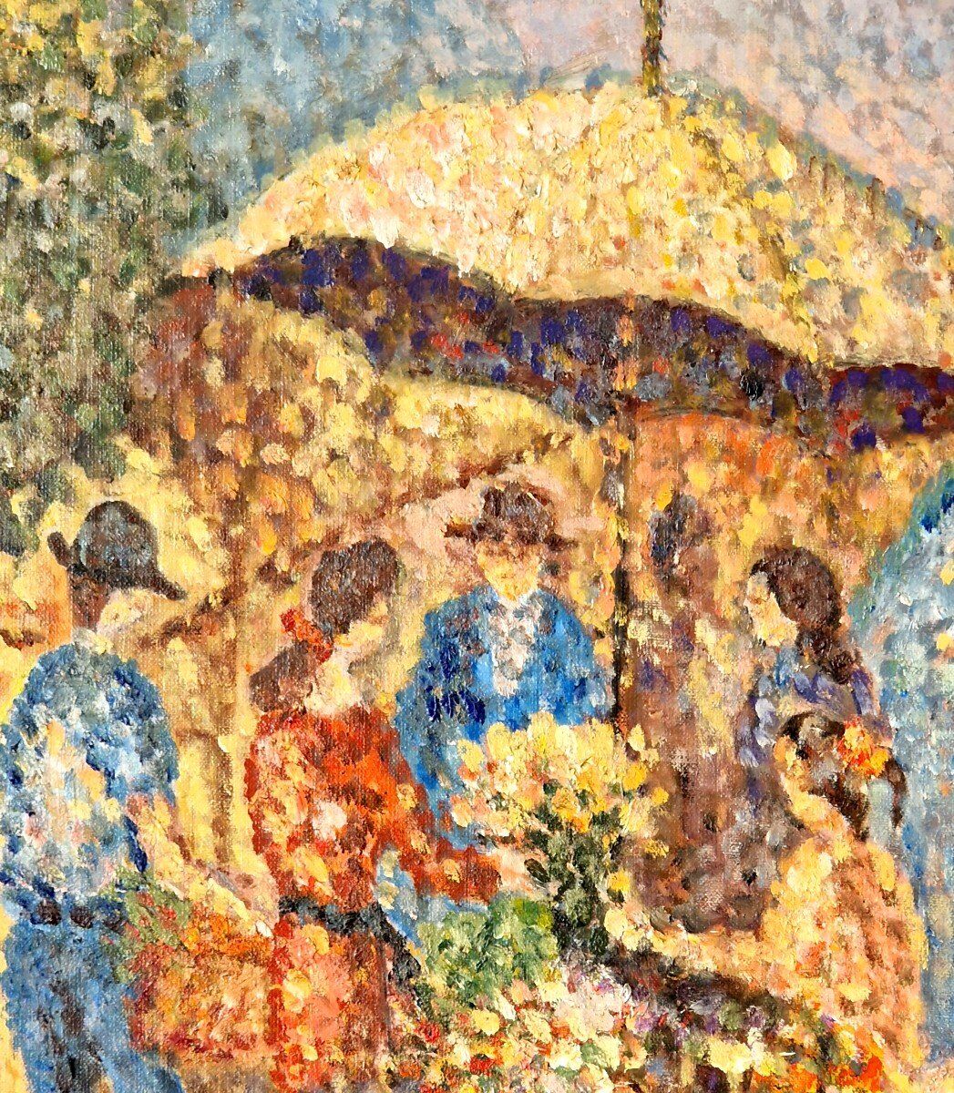 The Flower Market by Colette Fromentin