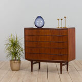 Commode danoise moderne du milieu du siècle en teck par Vordingborg Møbelfabrik.
