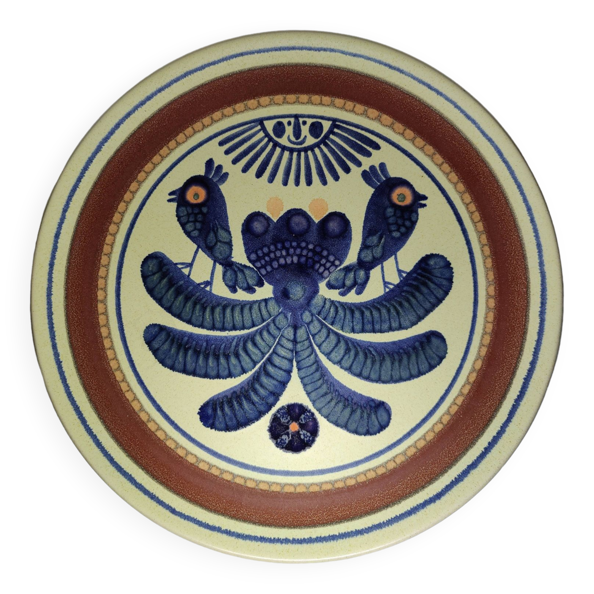 Kupfermühle KMK ceramic dish from the 70s