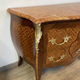 Louis XV chest of drawers in rosewood