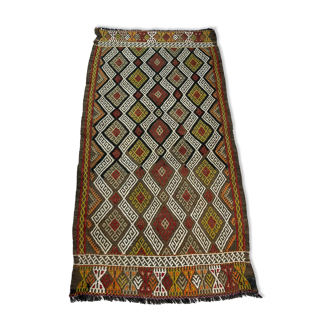 Tapis kilim turc vintage 95 x 47 cm