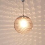 Glass pendant lamps by Rolf Krüger for Staff, Germany 1970s