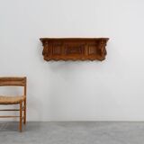 20th century Belgian Oak Coatrack in Baroque Bruegel Style