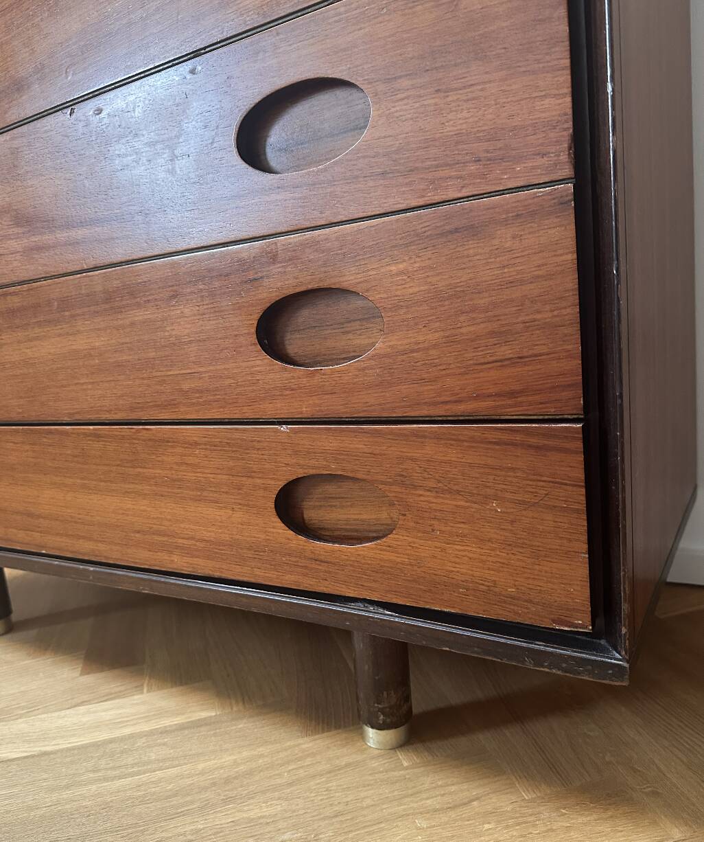 Italian Secretary / Commode by Gianfranco Frattini / Bernini