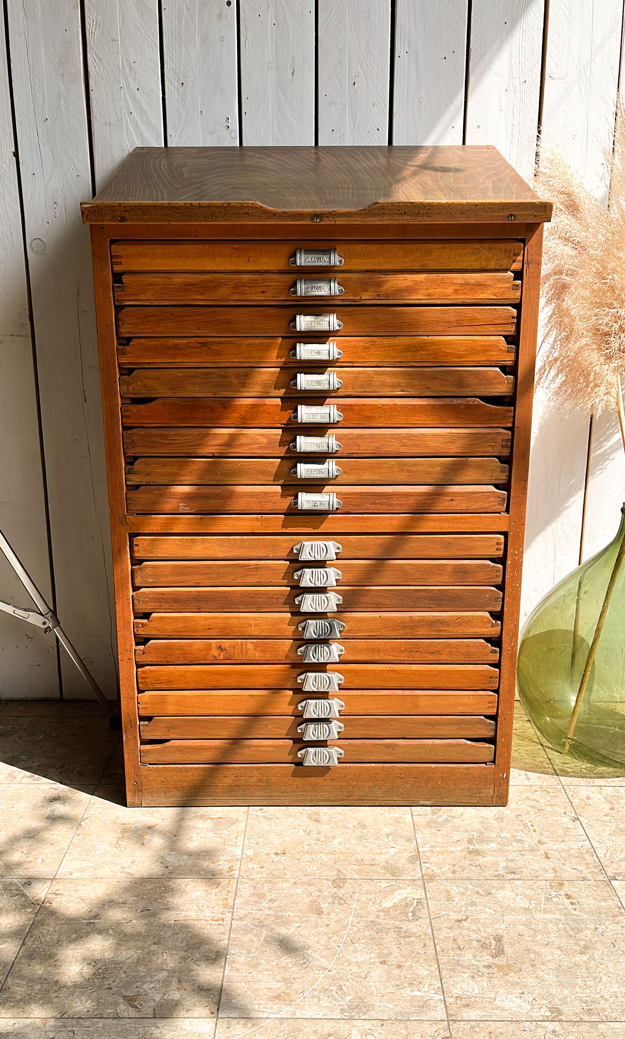 Old printing furniture