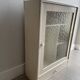 Bathroom cabinet pharmacy patinated wood