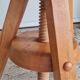 Tabouret d'atelier en bois