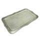 AAN Business Card Tray, Art Nouveau / Art Deco, Silver-Plated Brass