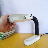 Flexible and adjustable lamp lacquered brass, 1970