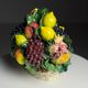 Majolica ceramic Italian fruit piece