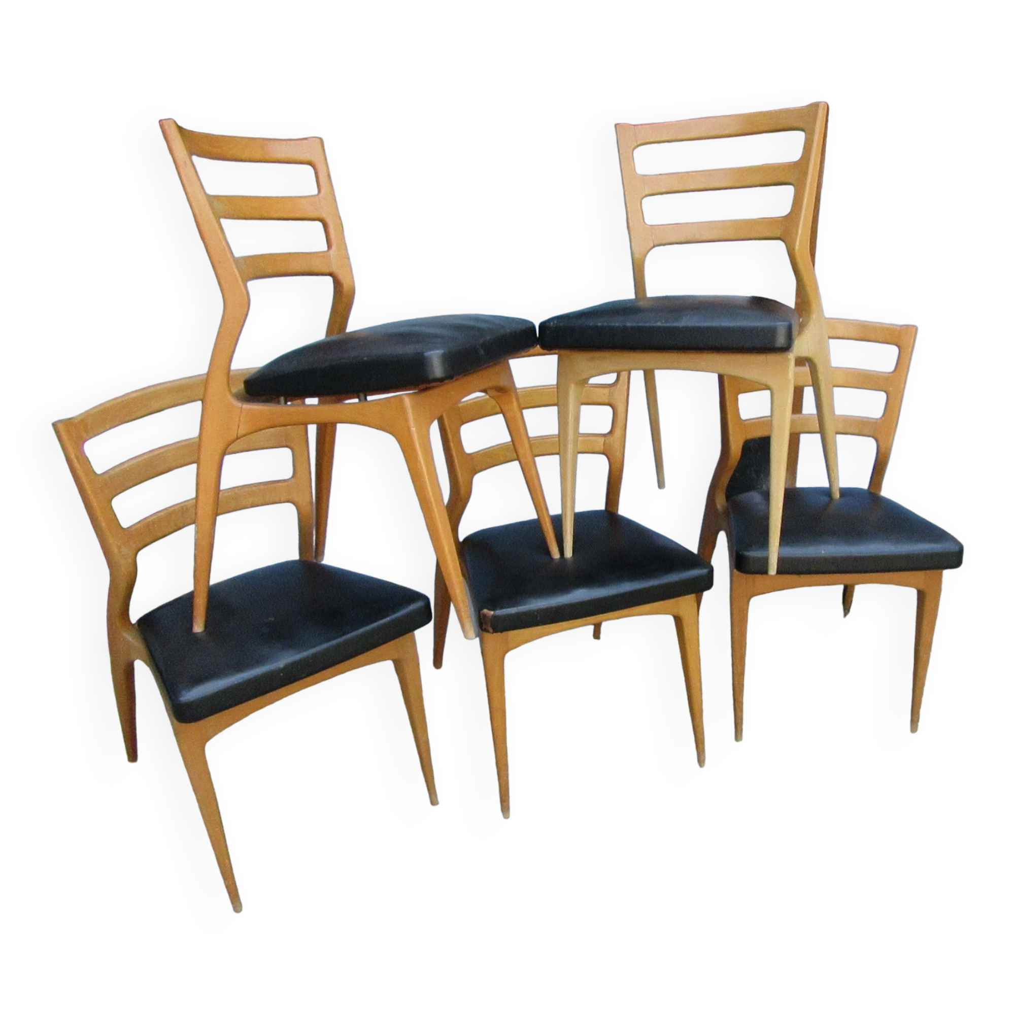 Vintage Scandinavian style chairs