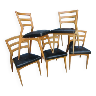 Vintage Scandinavian style chairs