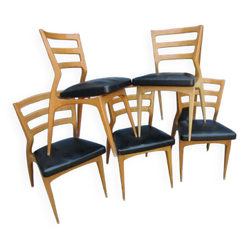 Vintage Scandinavian style chairs