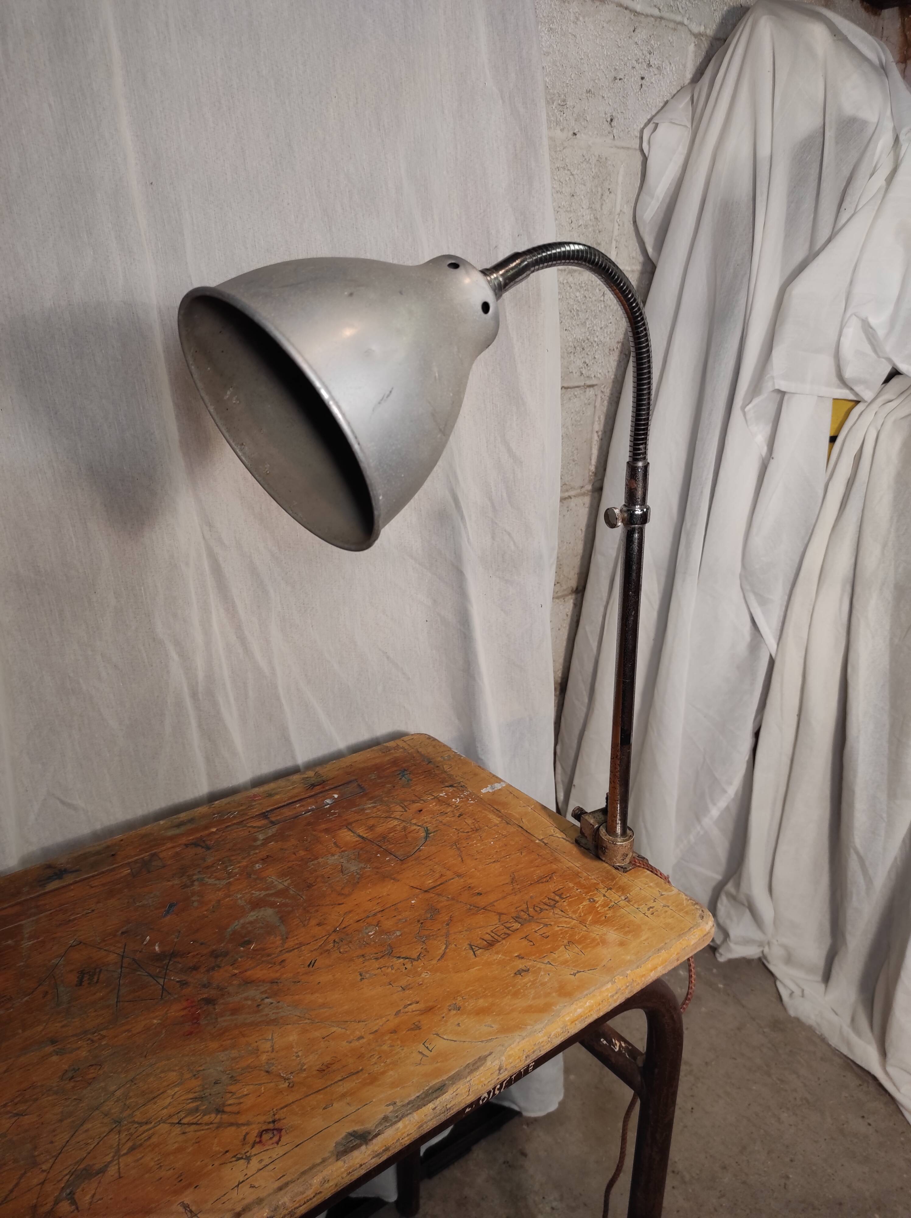 Workshop lamp ki-e-klair Alphonse Pinoit 1950