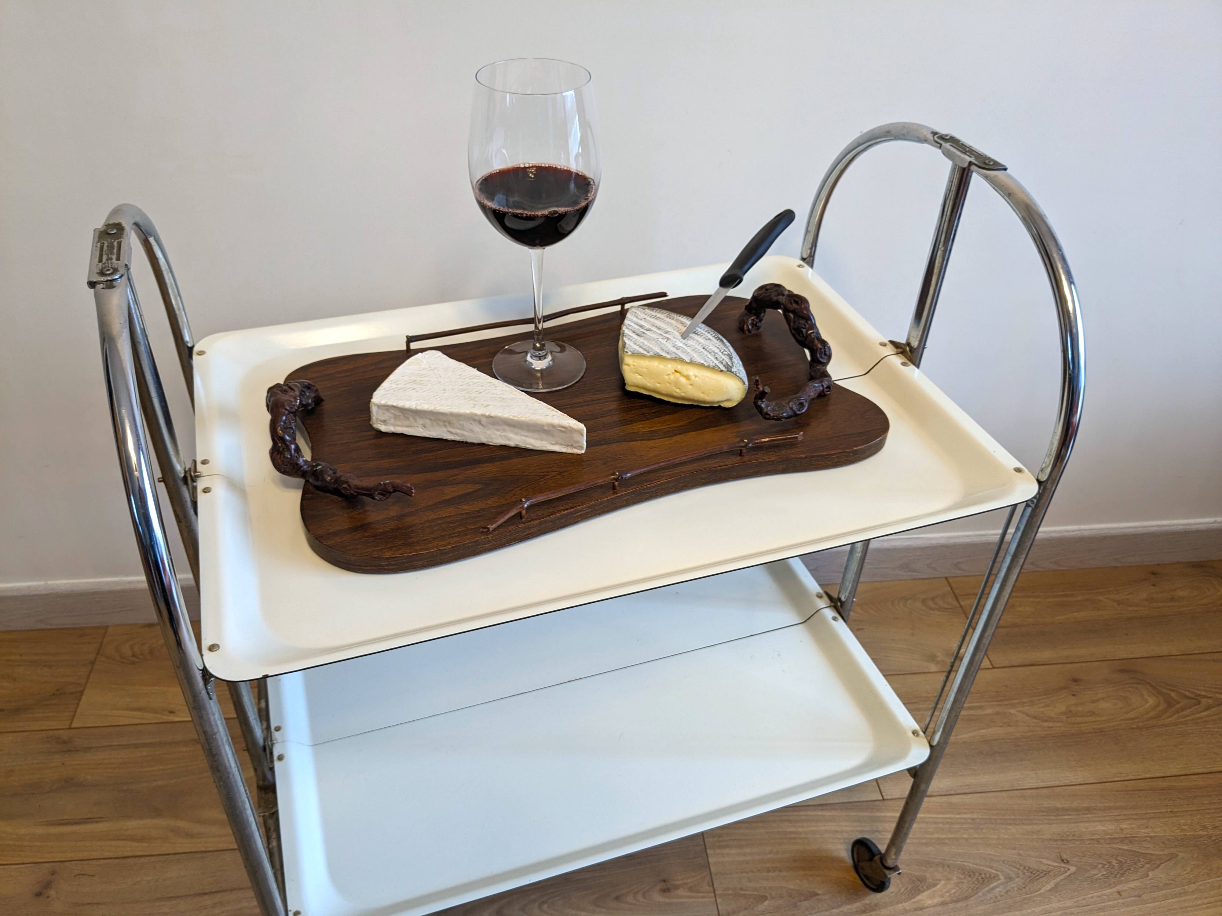 Vintage vine theme serving tray