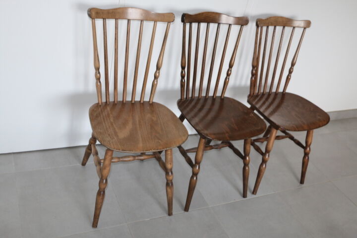 3 chairs bistro Baumann tacoma medium beech