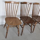 3 chairs bistro Baumann tacoma medium beech